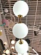 подвес kink light стин бронза плафоны opal (белые) (4000к) 07623-10,20