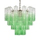 подвесная люстра loft it murano 10580/600 clear green