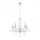 подвесная люстра arte milano 346179/5 wt+sl