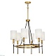 подвесная люстра lumina deco rodezio ldp 1229-6 md