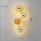 настенный светильник delight collection 8848 om2033-4 gold