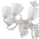 подвесная люстра arte milano 343659/8 wt+sl