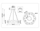 подвесная люстра ambrella light high light crystal lh31021