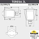 уличный встраиваемый светильник fumagalli teresa 2l2.000.000.axz1l
