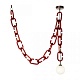 подвесной светильник loft it chain 10128c red