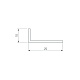 уголок arlight arh-w25х10х1,5-2000 anod 053357