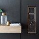 выключатель werkel одноклавишный проходной с подсветкой черный матовый w1112108 4690389156670