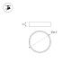 насадка arlight lgd-artifact-oval-lens-r65 (wh) (металл) 057149