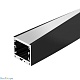 алюминиевый профиль arlight sl-arc-3535-twist90l-400 black 032679