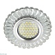 встраиваемый светильник fametto luciole dls-l145 gu5.3 glassy/clear