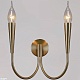 бра reluce il0441-2w-79 brass vase