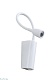 бра crystal lux movi b ap3w led wh