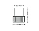 накладной светильник italline it014-0202 dark silver