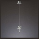 подвесной светильник delight collection crystal light md2553/1