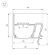 профиль arlight stretch-s-30-wall-side-2000 (step) 040702