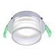 встраиваемый светильник crystal lux clt 061c1 ch