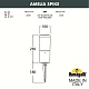 ландшафтный светильник fumagalli amelia spike dr2.572.000.wye27