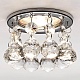 встраиваемый светильник ambrella light crystal k2051 ch/cl