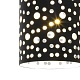 уличный настенный светильник escada setebos 30016w/01 black