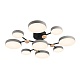 потолочная люстра led4u l3201-780 gr