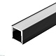 профиль arlight sl-slim20-h20-2000 black (by) (алюминий) 061371