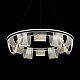 подвесная люстра led4u l7706-800 bk