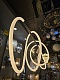 подвесной светодный светильник arte lamp klimt a2850sp-75bk