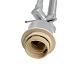 торшер uniel uml-t500 e27 silver/white ul-00010181