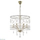 подвесная люстра newport princess 8606/c gold м0070125