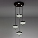 каскадная люстра led4u 2067 coffee