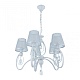 подвесная люстра arte milano 347203/5 wt+sl