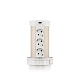 блок розеток 17 (12 секций и usb type a+c) беспроводная зарядка mebax 00-00002600