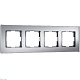 рамка на 4 поста werkel senso w0043106 4690389200489 a064571