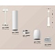 комплект подвесного светильника ambrella light techno spot xp1122005 swh/cl белый песок/прозрачный (a2301, c6355, a2010, c1122, n7191)