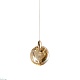 подвесной светильник delight collection od2440-1 gold/amber