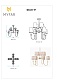 люстра на штанге myfar gabriel mr2430-8p