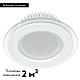встраиваемый светодиодный светильник arlight lt-r96wh 6w day white 014928