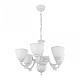 подвесная люстра arte milano 342837/6 wt+sl