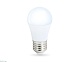 светодиодная лампа ambrella light bulbing e27 13w 6400k шар 451306