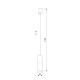 подвесной светильник tk lighting 4356 elit white