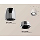 комплект накладного светильника ambrella light techno spot xs1143002 psl серебро полированное (c1143, n7032)
