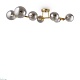 потолочная люстра freya bubbles fr5162pl-07g