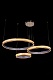 подвесная люстра christine le7702/800-3f black chrome