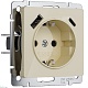 розетка с заземлением, шторками и usb тип a+c werkel 4690389197833 w1171743 a064131