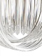подвесная люстра delight collection murano glass kr0116p-6 black