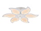 потолочная светодиодная люстра ambrella light acrylica original fa459