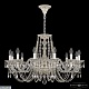 подвесная люстра bohemia ivele crystal al16302/12/300 wmg