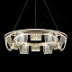 подвесная люстра led4u l7706-800 gd