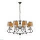 подвесная люстра ilamp holiday rm6116/8cr