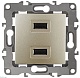 розетка usb эра 12-4110-04 б0027494